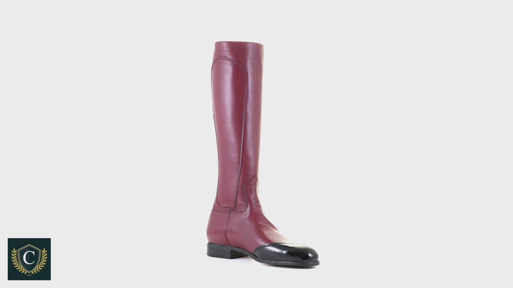 Calf Leather Lined Exercise Boots